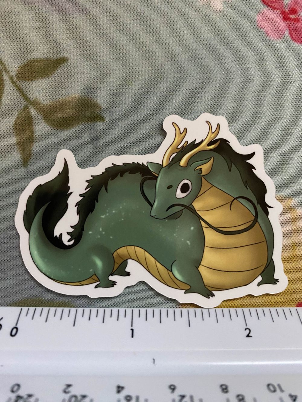 Eastern Fat Dragon Sticker